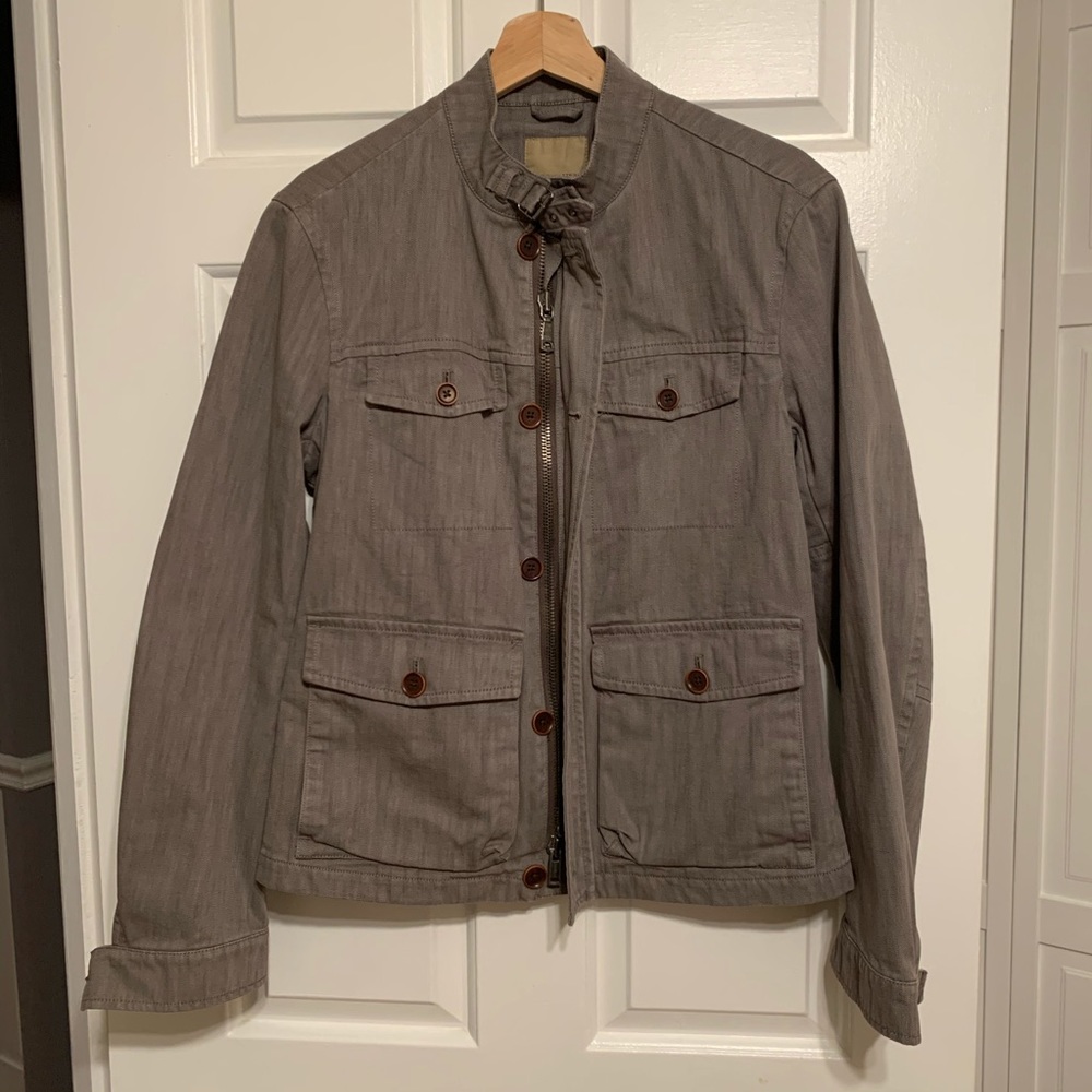 Banana Republic 4-Pocket Taupe Jacket Size S